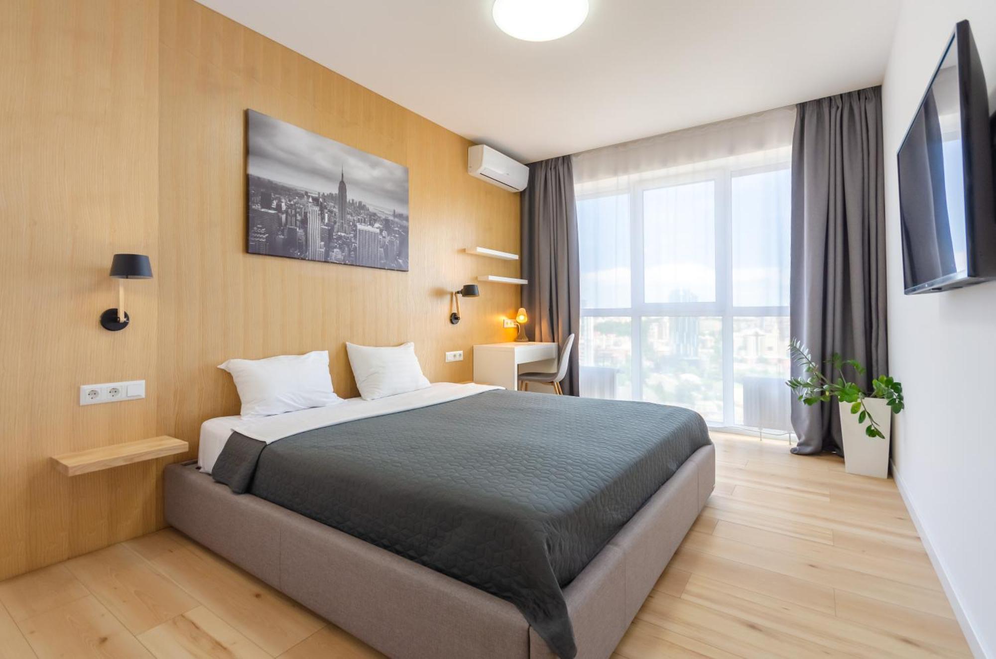 Petrovdom 205-206 Panoramic City View Apartments At Rc Kvartet, Central Railway Station Kiev Exterior foto