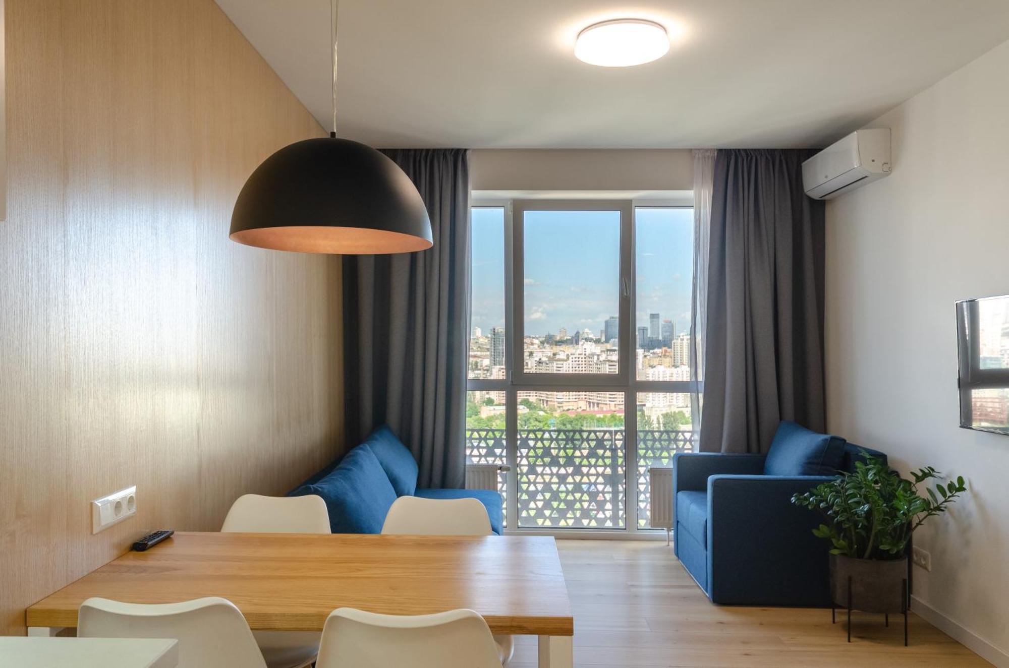 Petrovdom 205-206 Panoramic City View Apartments At Rc Kvartet, Central Railway Station Kiev Exterior foto